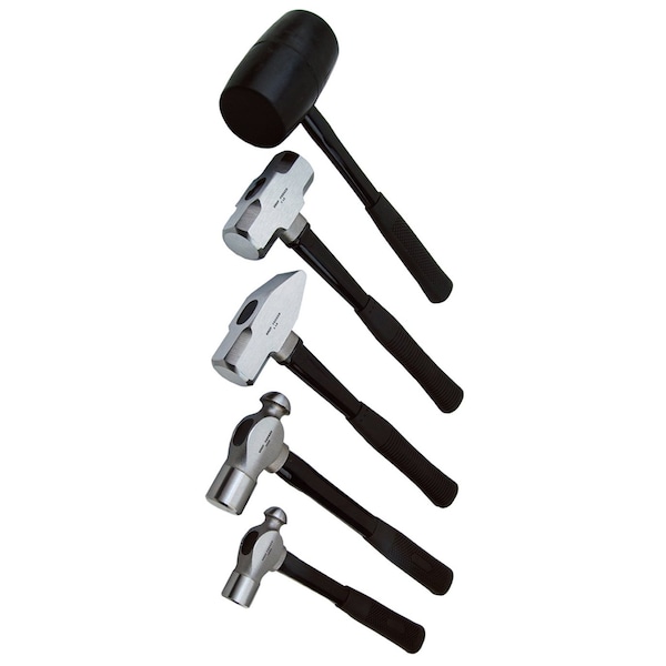 Atd Tools ATD 5-Piece Hammer Set with Fiberglass Handles 4045 - main